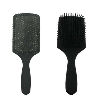 Wholesale Hair Extension Accessories Make Up Brush Set Plastic Customized Colors Cushion Durable Hair Paddle Brush